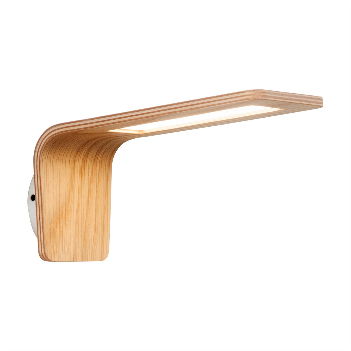 Applique murale en bois Led Butterfly 1 au design scandinave et minimaliste