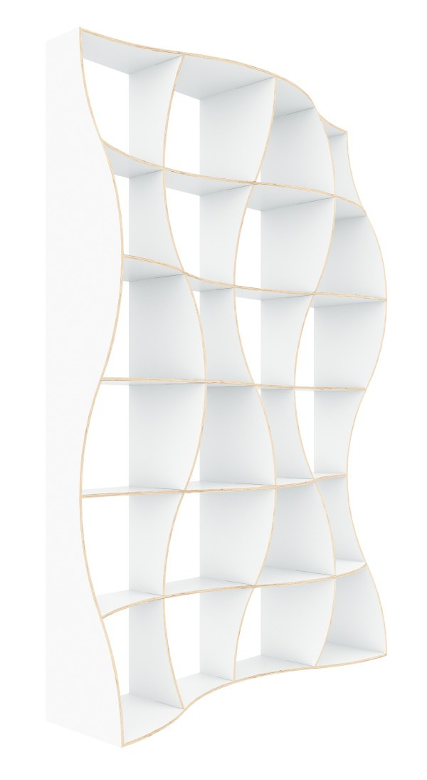 Bibliothèque DUNE par Jaanus Orgusaar au design scandinave