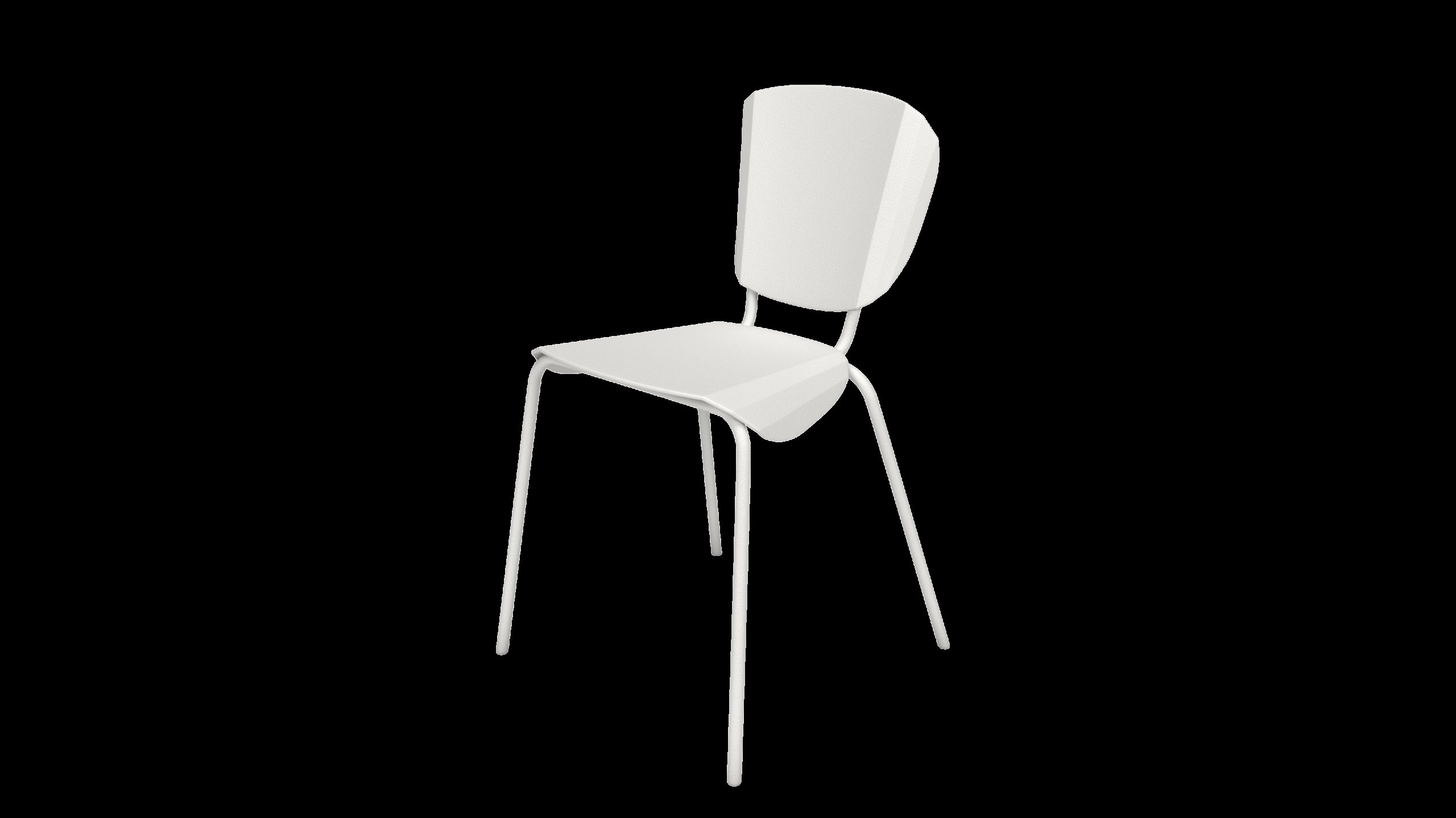 Chaise Batchair en acier par Constance Guisset x Matière grise