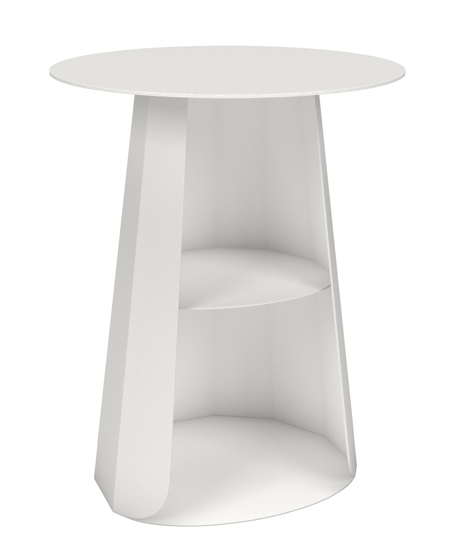 Table de chevet Ankara en acier par Constance Guisset x Matière grise