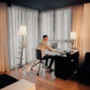 Lampe a poser Centipede en acier au design insolite par Rubtsov Maxim x Mantra