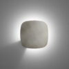 Applique / Plafonnier STEP aluminium carré angles arrondis 6 coloris par Giarnieri Light