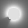 Applique / Plafonnier STEP aluminium carré angles arrondis 6 coloris par Giarnieri Light