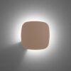 Applique / Plafonnier STEP aluminium carré angles arrondis 6 coloris par Giarnieri Light