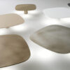 Applique / Plafonnier STEP aluminium carré angles arrondis 6 coloris par Giarnieri Light