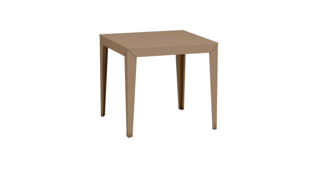 Table carrée Zef par Luc Jozancy x Matière grise