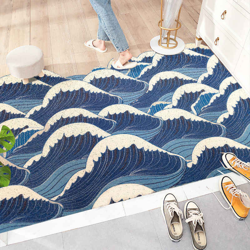 Tapis / Paillasson Kyoto au style japonais en pvc antidérapant