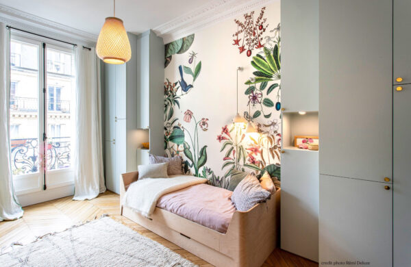 Papier peint design Bahamas prêt-à-poser par Bien fait Paris