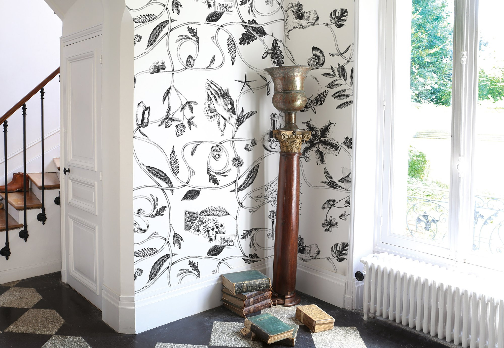 Papier peint design Chance prêt-à-poser par Bien fait Paris