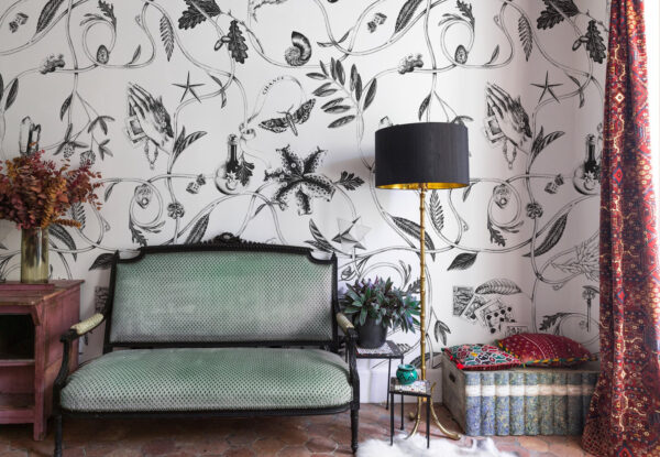 Papier peint design Chance prêt-à-poser par Bien fait Paris