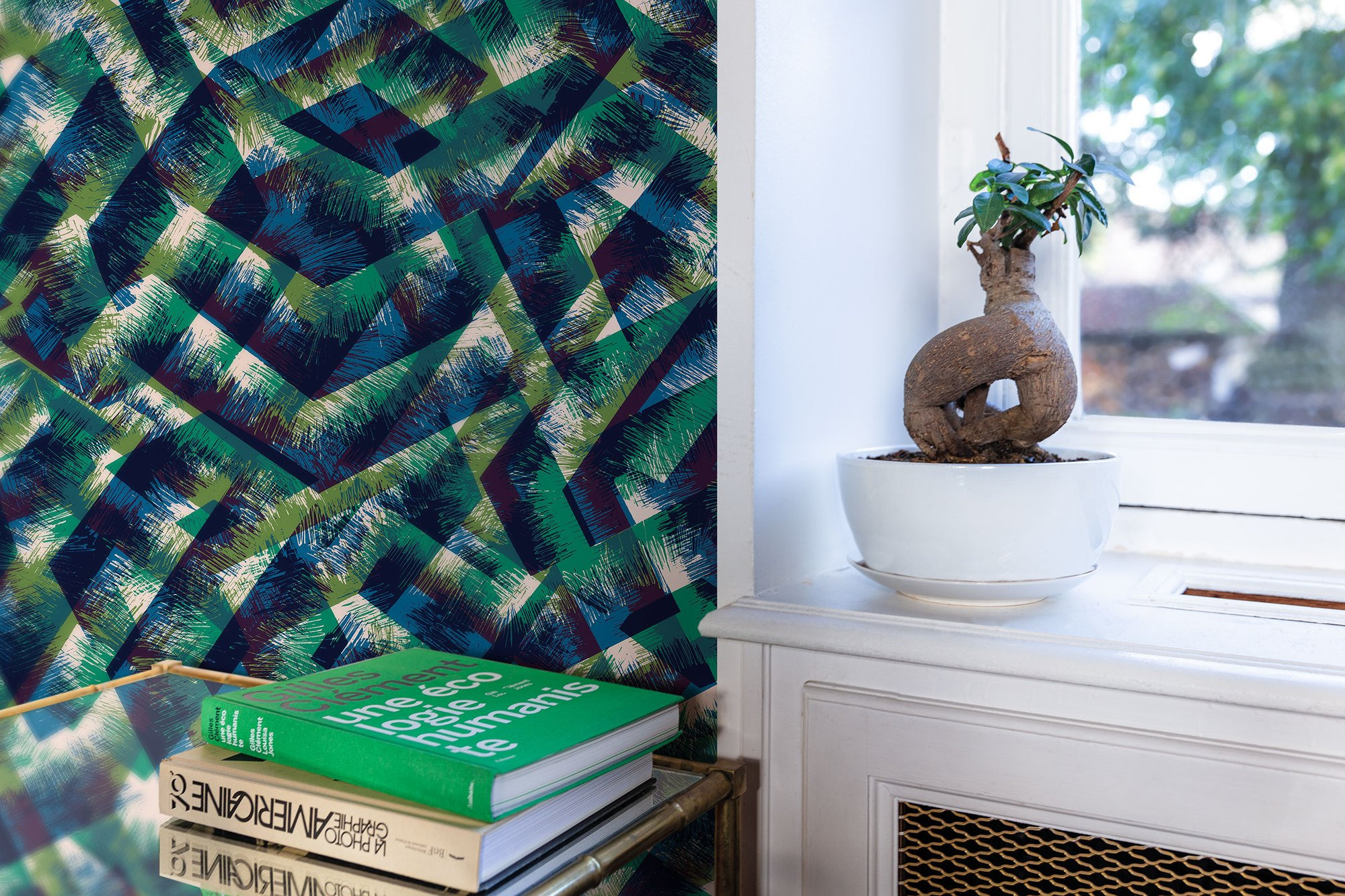 Papier peint design Bohème prêt-à-poser par Bien fait Paris