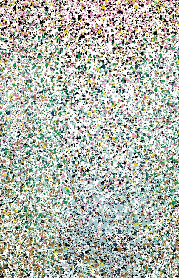 Papier peint design Stardust prêt-à-poser par Bien fait Paris