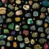 Papier peint design Crystals prêt-à-poser par Bien fait Paris