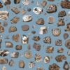 Papier peint design Crystals prêt-à-poser par Bien fait Paris
