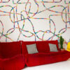 Papier peint design Asana prêt-à-poser par Bien fait Paris