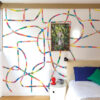 Papier peint design Asana prêt-à-poser par Bien fait Paris
