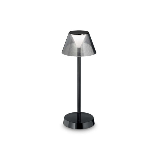 Lampe a poser extérieur Louisa avec batterie rechargeable au design contemporain