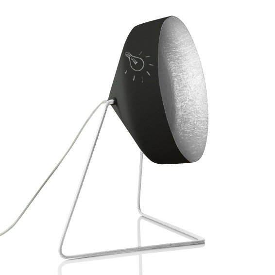 Lampadaire Cyrcus F lavagna avec effet tableau noir personnalisable
