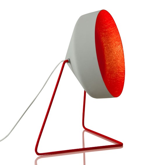 Lampadaire Cyrcus F cemento avec effet béton