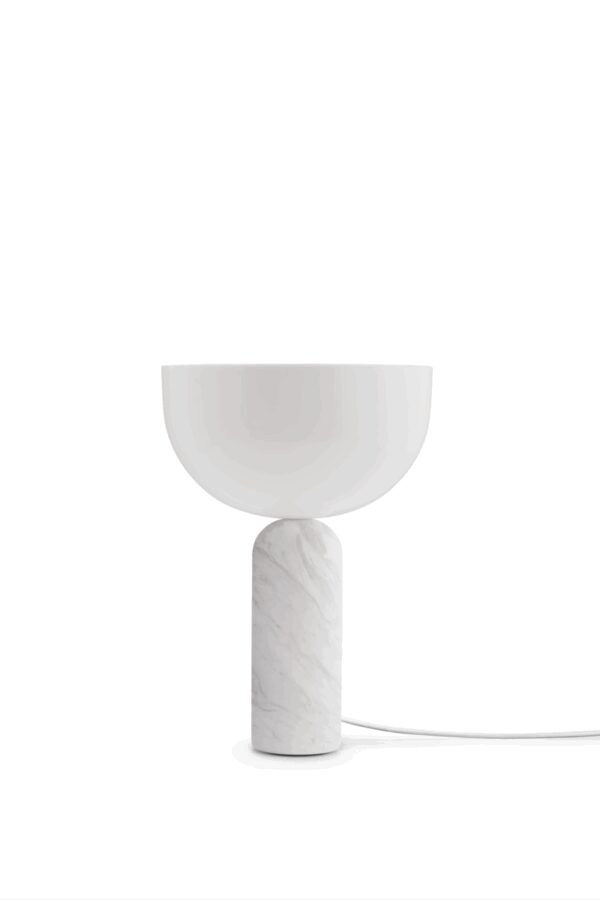 Lampe a poser Kizu en marbre par Lars Tornøe x New Works