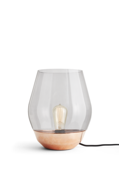 Lampe a poser Bowl en verre par Knut Bendik Humlevik x New Works