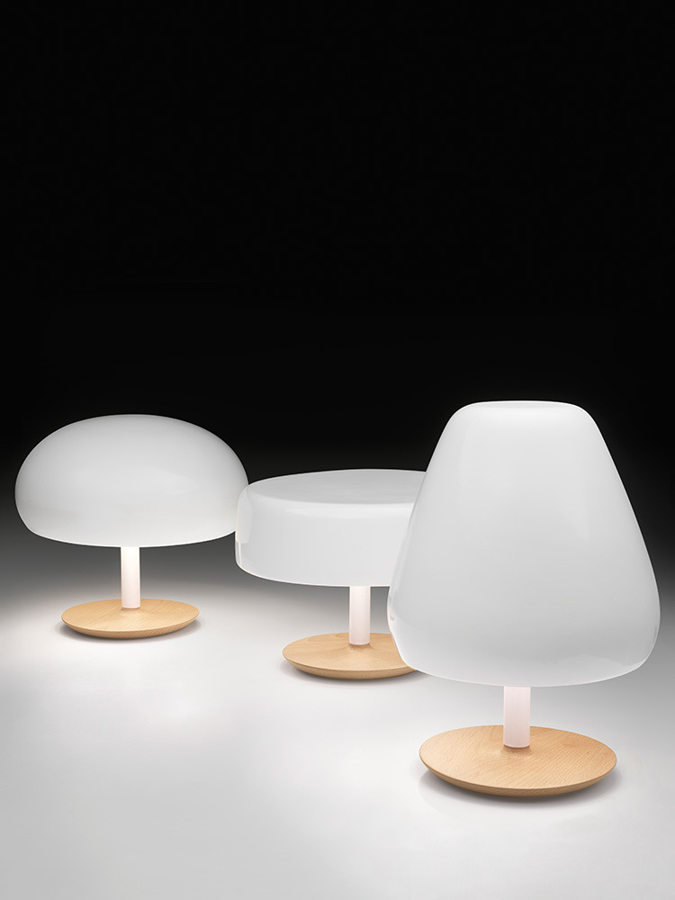 Lampe à poser Aspen Led en céramique par  Javier Taberner  et Nacho Poveda x Alma Light