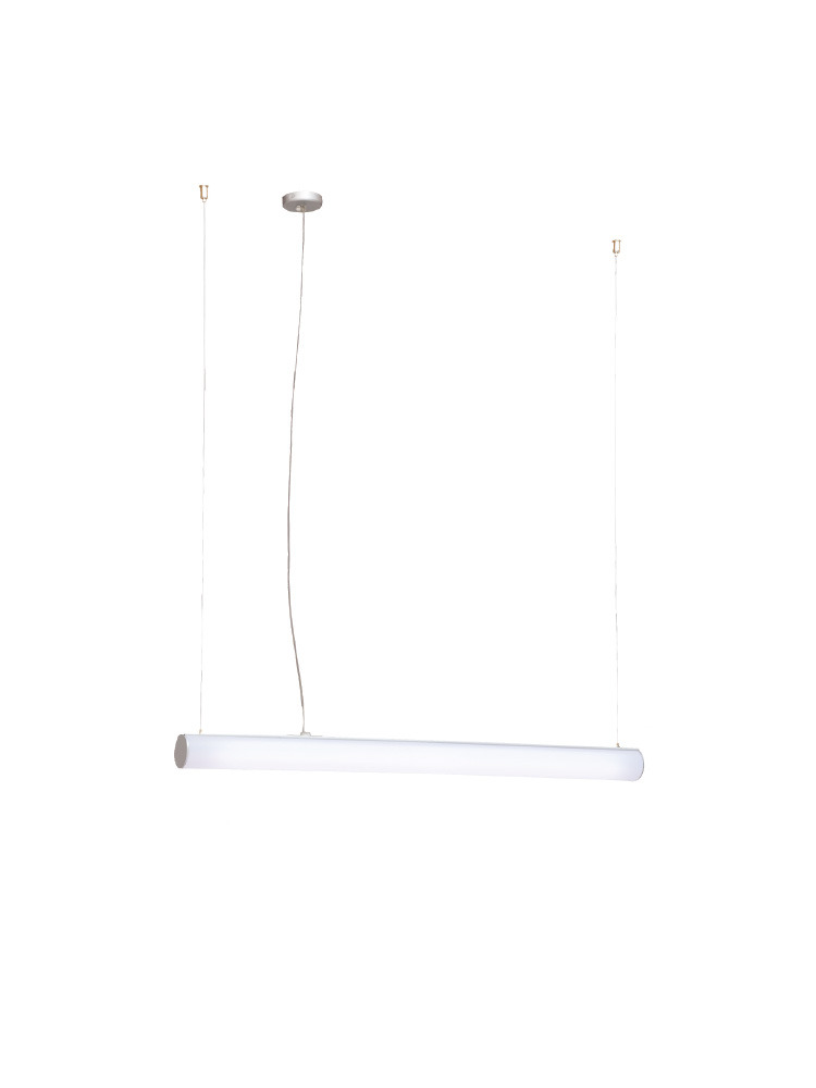 Abat-jour tubulaire Bath A Led en verre par Oriol Llahona x Alma Light