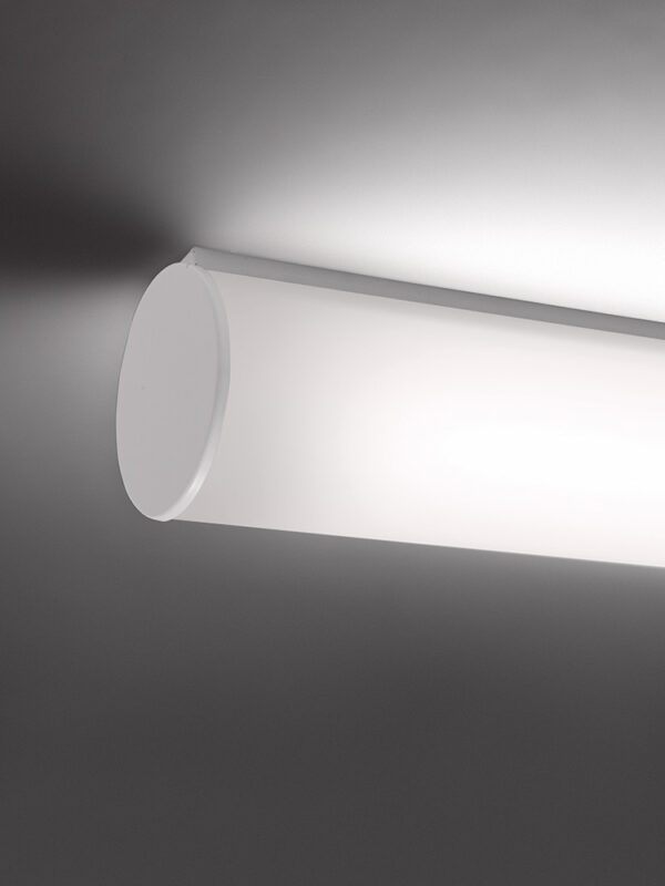 Abat-jour tubulaire Bath A Led en verre par Oriol Llahona x Alma Light