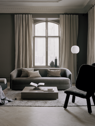 Lampadaire Lantern 2 en verre par Anderssen & Voll x New Works