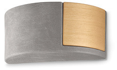 Applique Mateca bi-matière en céramique ou béton par Ferroluce