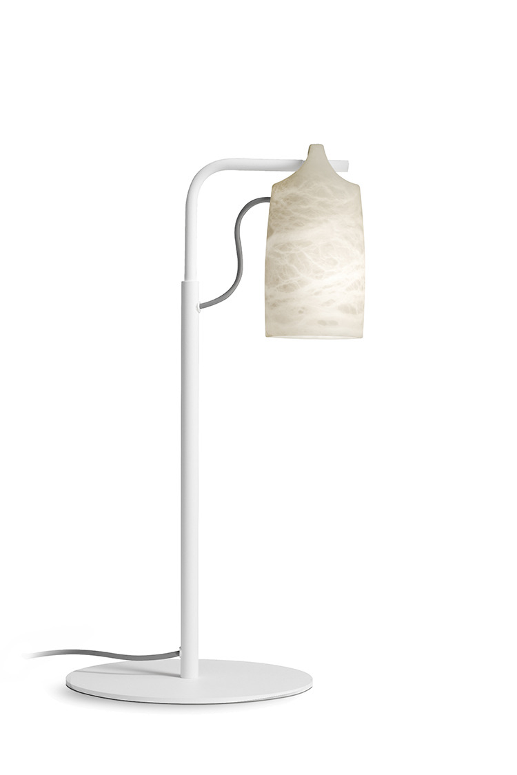 Lampe à poser Paros Alabaster par Josep Novell & Ernest Perera x Alma Light