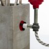 Lampe à poser / Porte-stylos Concrete Big industriel en béton