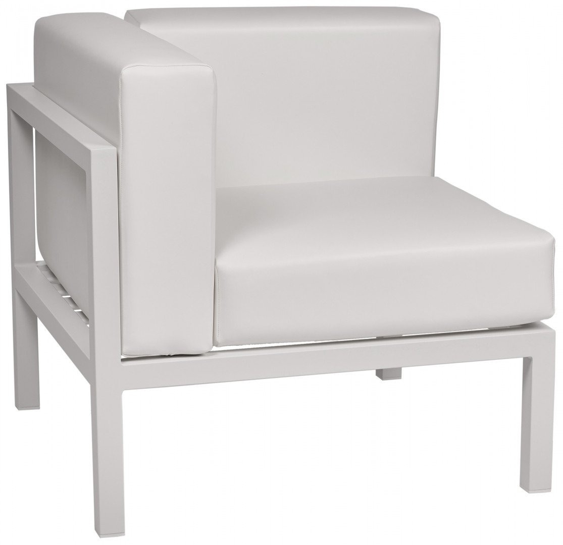 Canapé d'angle Marine en aluminium au design contemporain par Ezpeleta