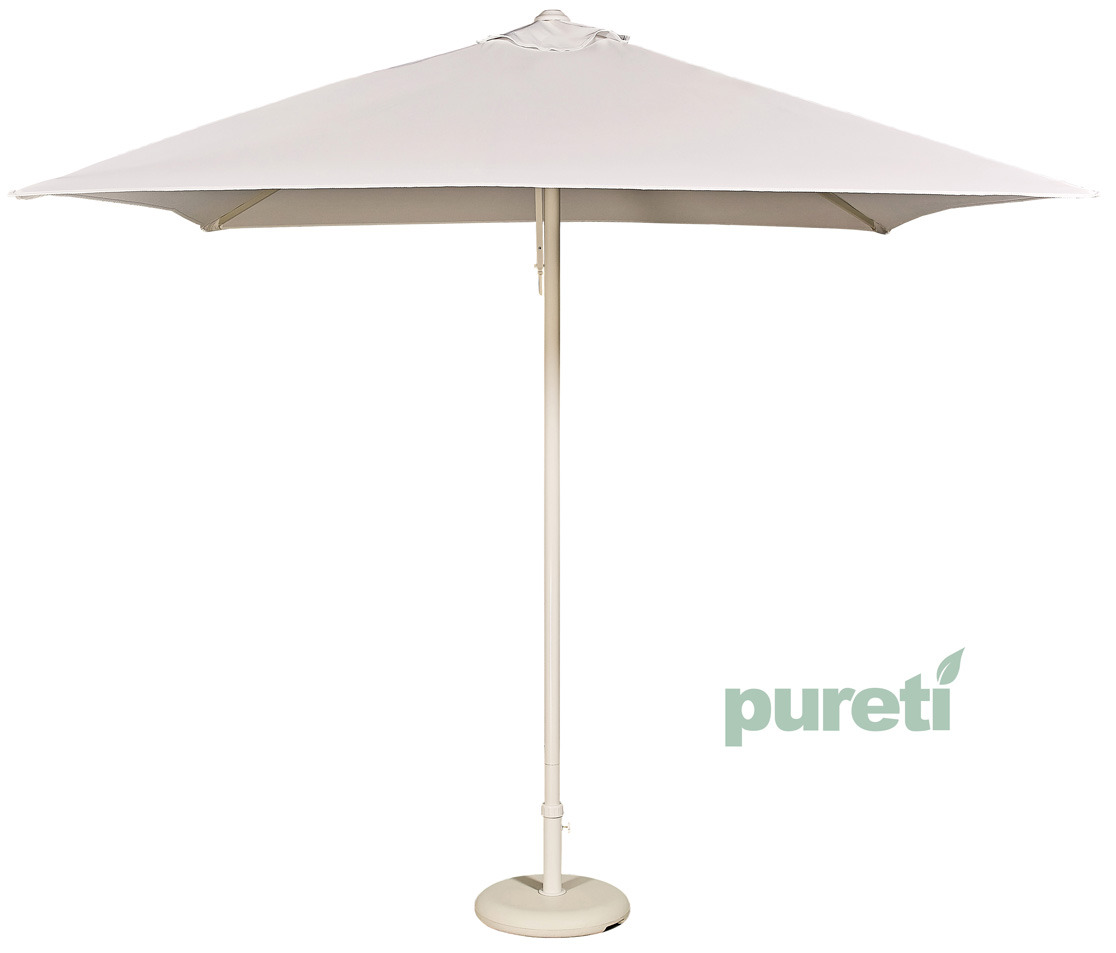 Parasol Eolo en aluminium au design contemporain par Ezpeleta