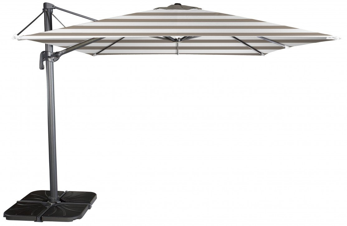 Parasol Flexo en aluminium au design contemporain par Ezpeleta
