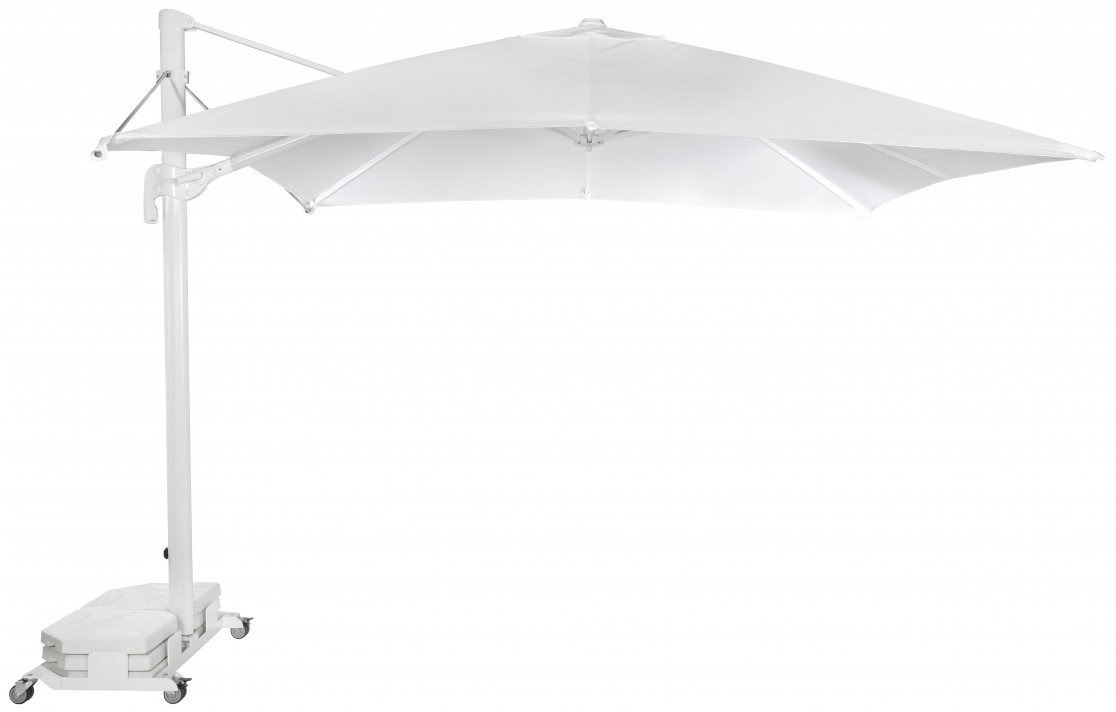 Parasol Flexo en aluminium au design contemporain par Ezpeleta