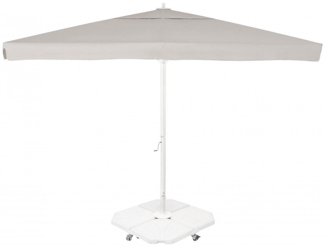 Parasol Rio en aluminium au design contemporain par Ezpeleta