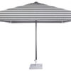 Parasol Formentera en aluminium au design contemporain par Ezpeleta