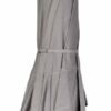 Parasol Formentera en aluminium au design contemporain par Ezpeleta