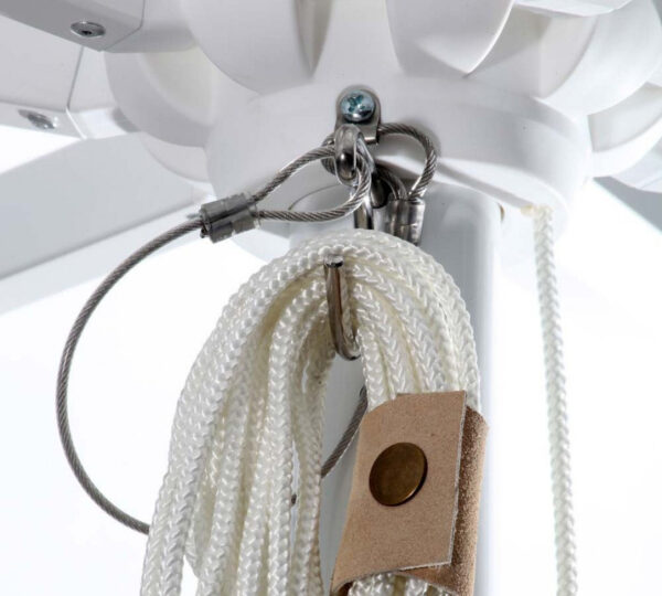 Parasol Formentera en aluminium au design contemporain par Ezpeleta