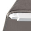 Parasol Formentera en aluminium au design contemporain par Ezpeleta
