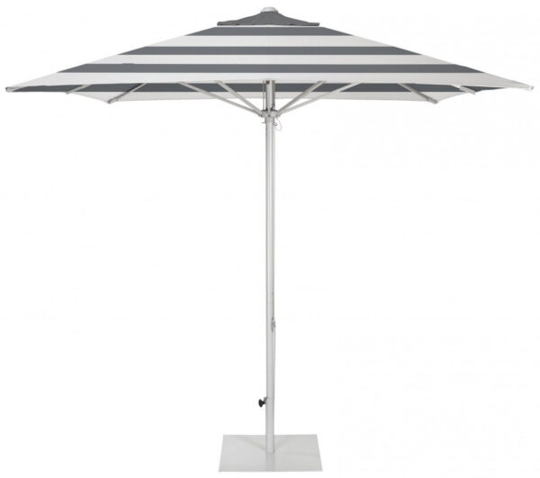 Parasol Carré Vigo en aluminium au design contemporain par Ezpeleta