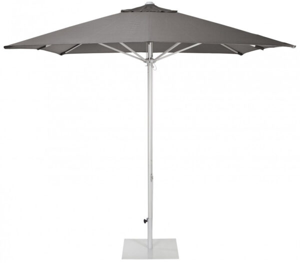 Parasol Carré Vigo en aluminium au design contemporain par Ezpeleta