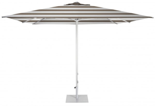 Parasol Carré Vigo en aluminium au design contemporain par Ezpeleta