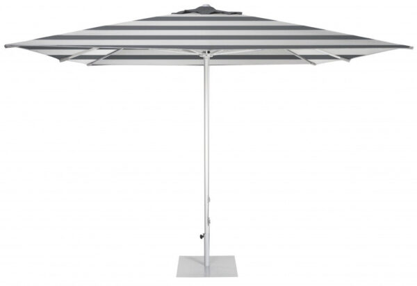 Parasol Carré Vigo en aluminium au design contemporain par Ezpeleta