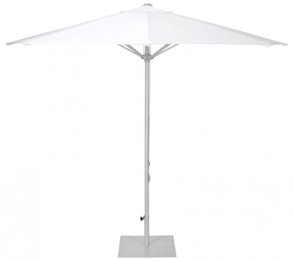 Parasol Carré Vigo en aluminium au design contemporain par Ezpeleta