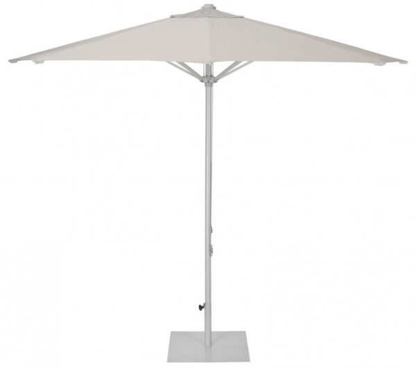 Parasol Carré Vigo en aluminium au design contemporain par Ezpeleta
