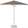 Parasol Carré Vigo en aluminium au design contemporain par Ezpeleta
