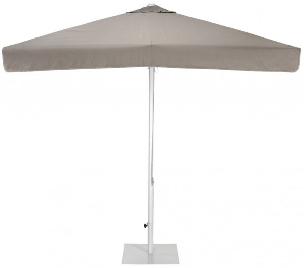 Parasol Vigo en aluminium au design contemporain par Ezpeleta