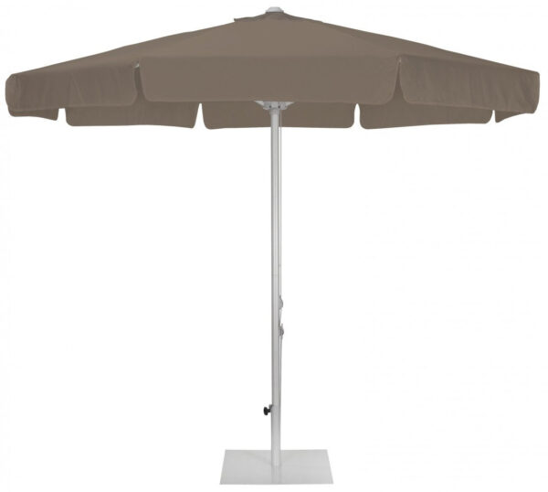 Parasol Vigo en aluminium au design contemporain par Ezpeleta